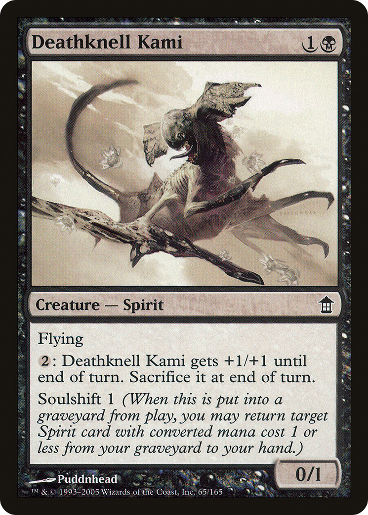 Deathknell Kami [Saviors of Kamigawa]-1