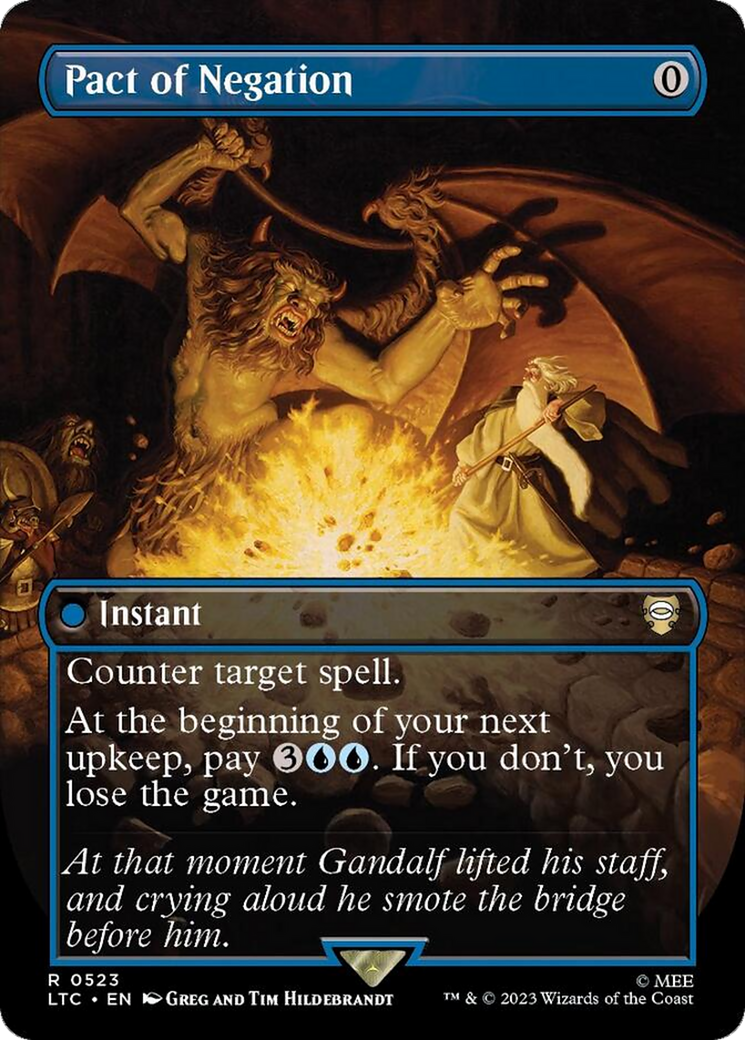 Pact of Negation (Borderless) [The Lord of the Rings: Tales of Middle-Earth Commander]-1