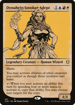 Dynaheir, Invoker Adept (Showcase) [Commander Legends: Battle for Baldur's Gate]-1