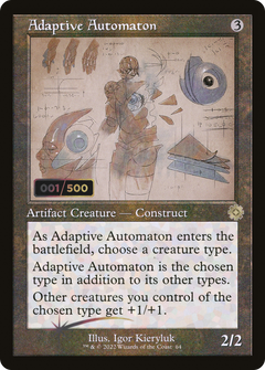Adaptive Automaton (Retro Schematic) (Serialized) [The Brothers' War Retro Artifacts]-1
