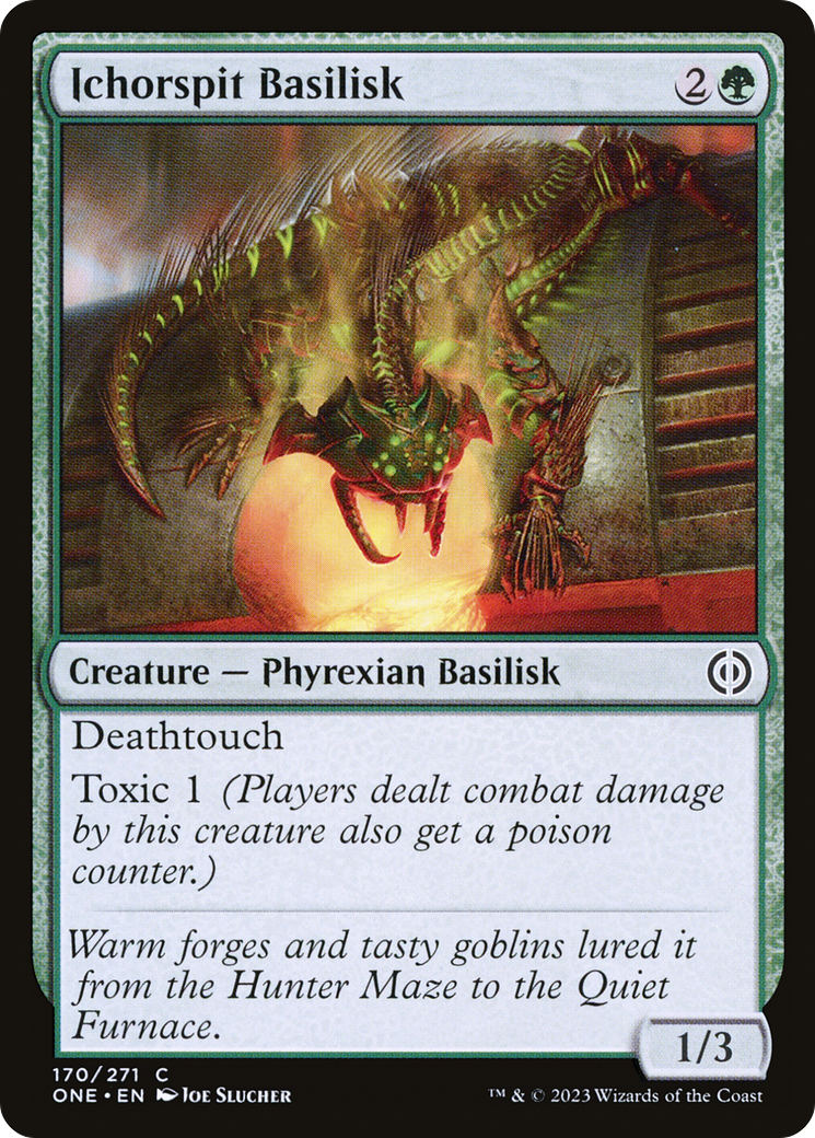 Ichorspit Basilisk [Phyrexia: All Will Be One]-1