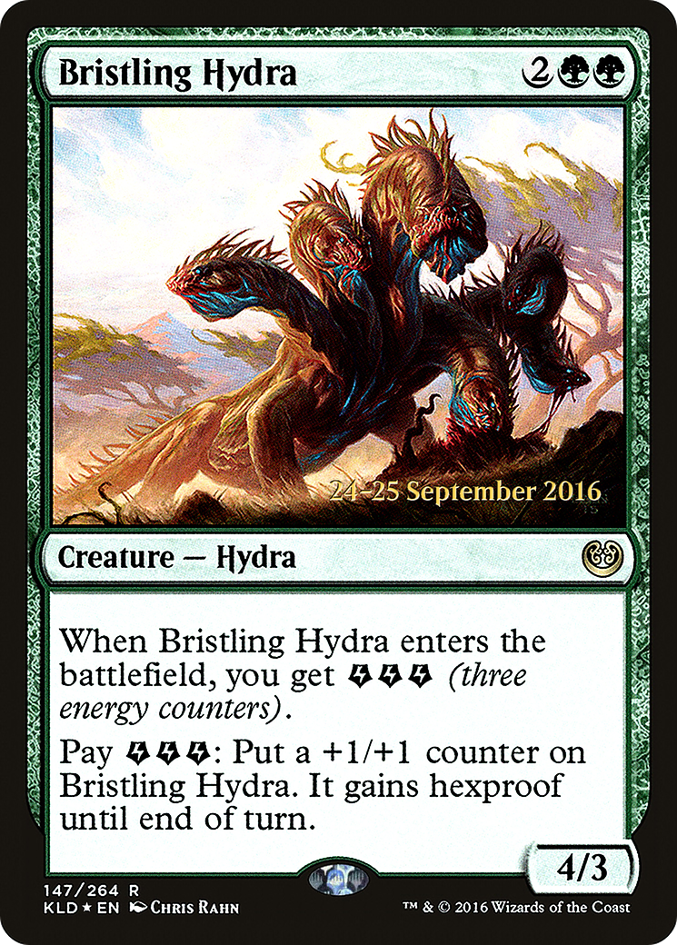 Bristling Hydra [Kaladesh Prerelease Promos]-1