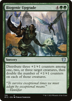 Biogenic Upgrade [Innistrad: Midnight Hunt Commander]-1