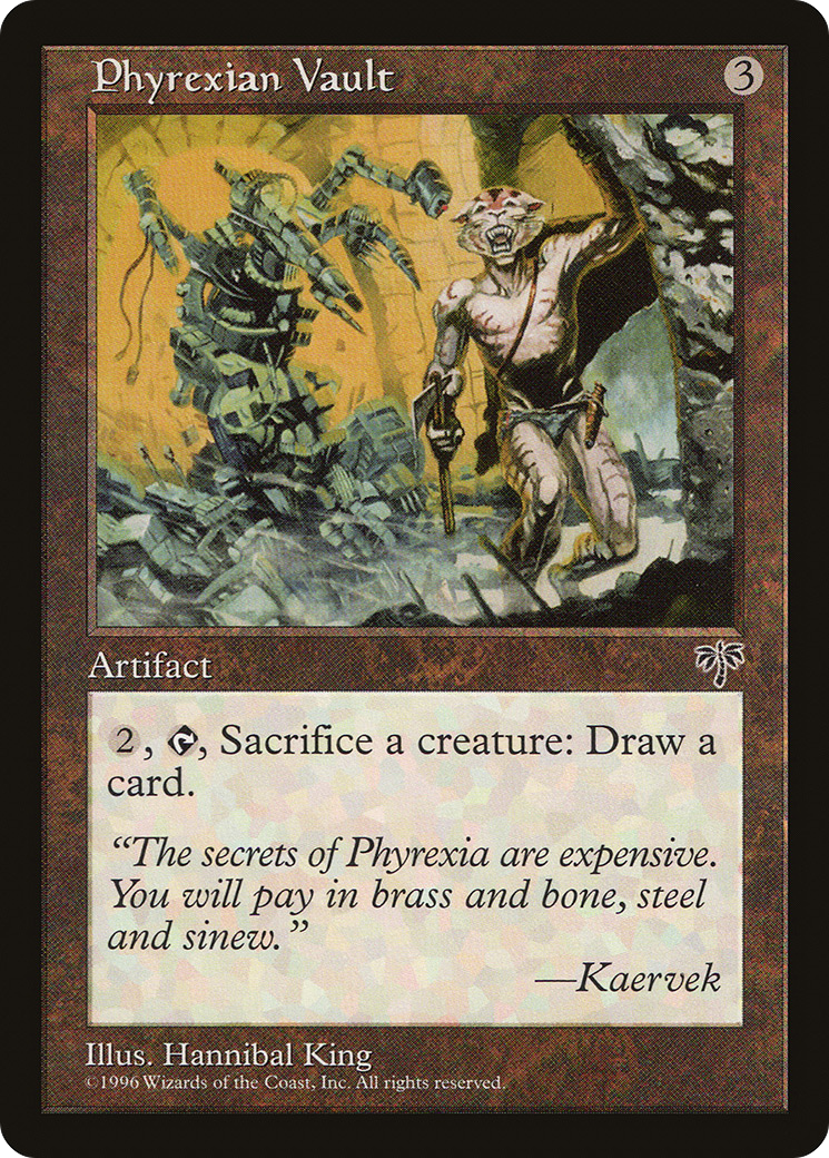 Phyrexian Vault [Mirage]-1