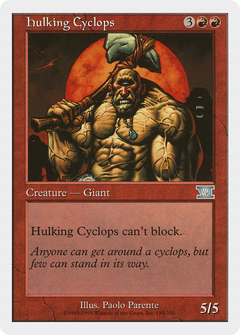 Hulking Cyclops [Classic Sixth Edition]-1