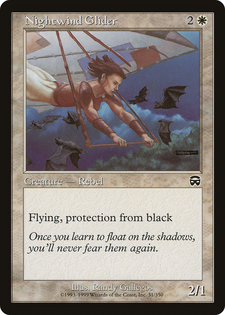 Nightwind Glider [Mercadian Masques]-1