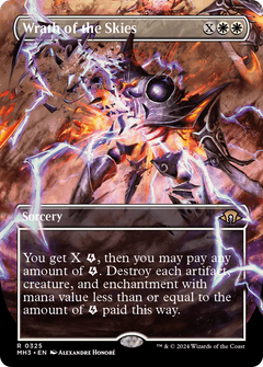 Wrath of the Skies (Borderless) (MH3-325) - Modern Horizons 3 (Borderless)-1