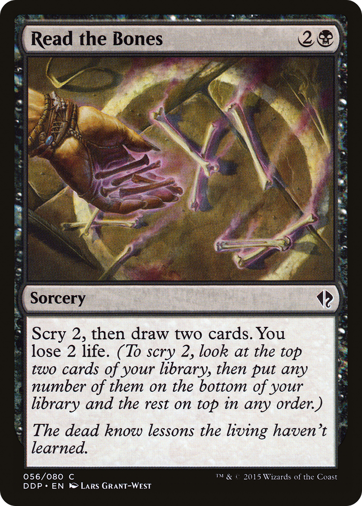 Read the Bones [Duel Decks: Zendikar vs. Eldrazi]-1