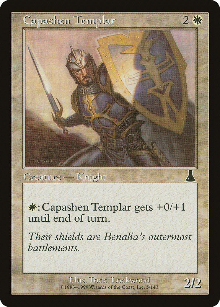 Capashen Templar [Urza's Destiny]-1