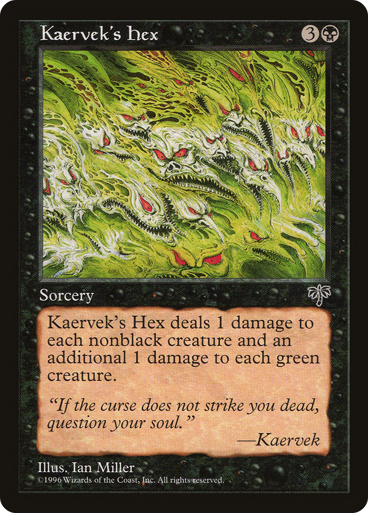 Kaervek's Hex [Mirage]-1