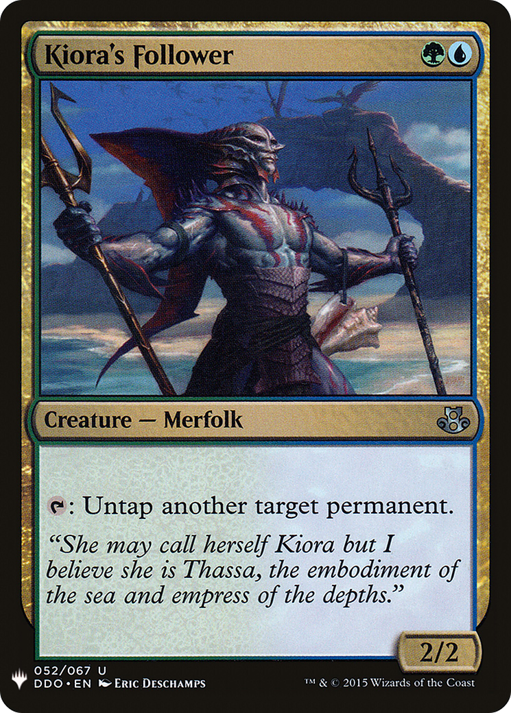 Kiora's Follower [Mystery Booster]-1