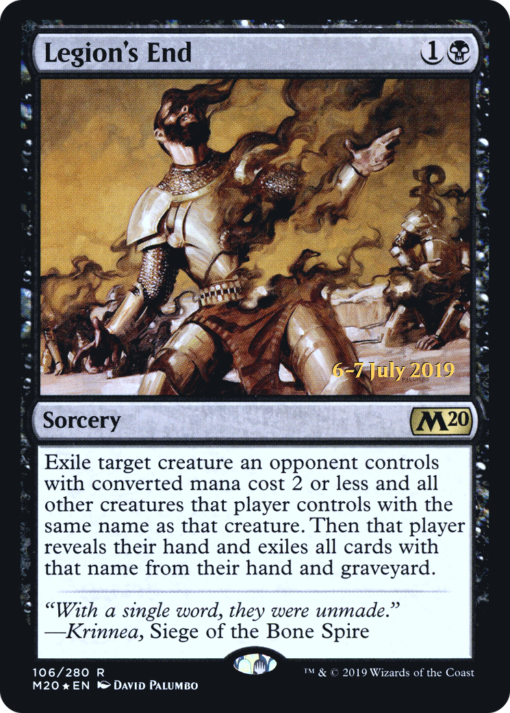 Legion's End [Core Set 2020 Prerelease Promos]-1