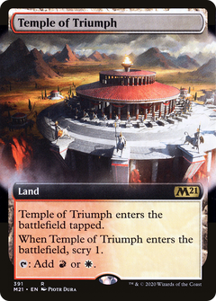 Temple of Triumph (Extended Art) [Core Set 2021]-1