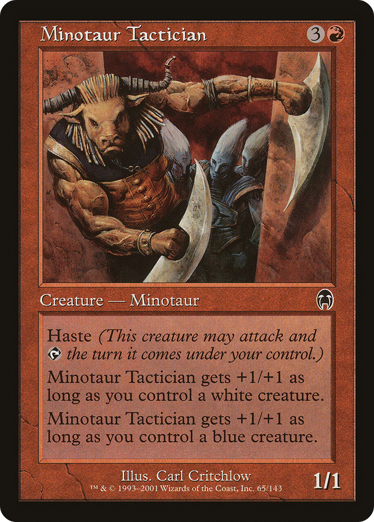 Minotaur Tactician [Apocalypse]-1