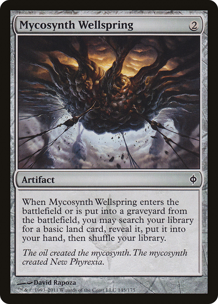 Mycosynth Wellspring [New Phyrexia]-1