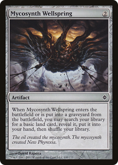 Mycosynth Wellspring [New Phyrexia]-1