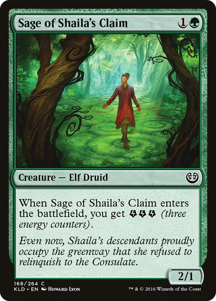 Sage of Shaila's Claim [Kaladesh]-1