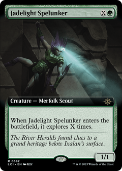 Jadelight Spelunker (Extended Art) [The Lost Caverns of Ixalan]-1