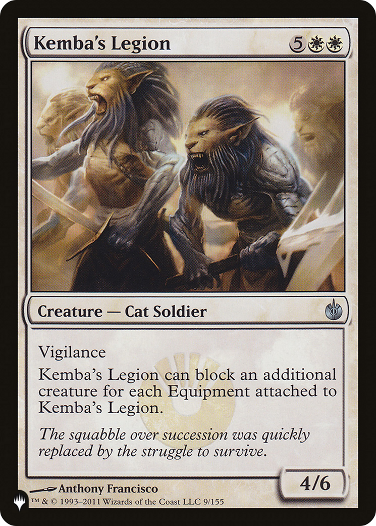Kemba's Legion [The List]-1