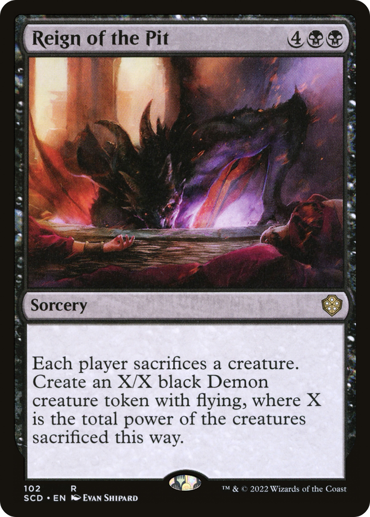 Reign of the Pit [Starter Commander Decks]-1