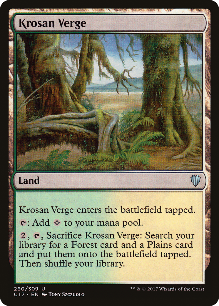 Krosan Verge [Commander 2017]-1