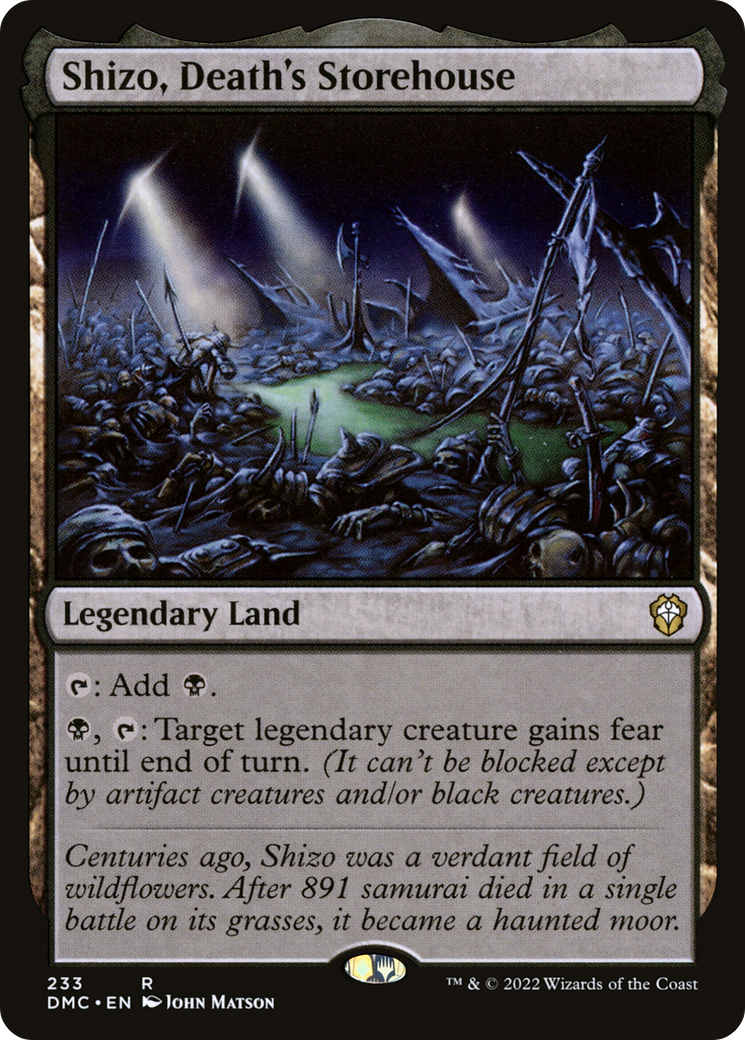 Shizo, Death's Storehouse [Dominaria United Commander]-1