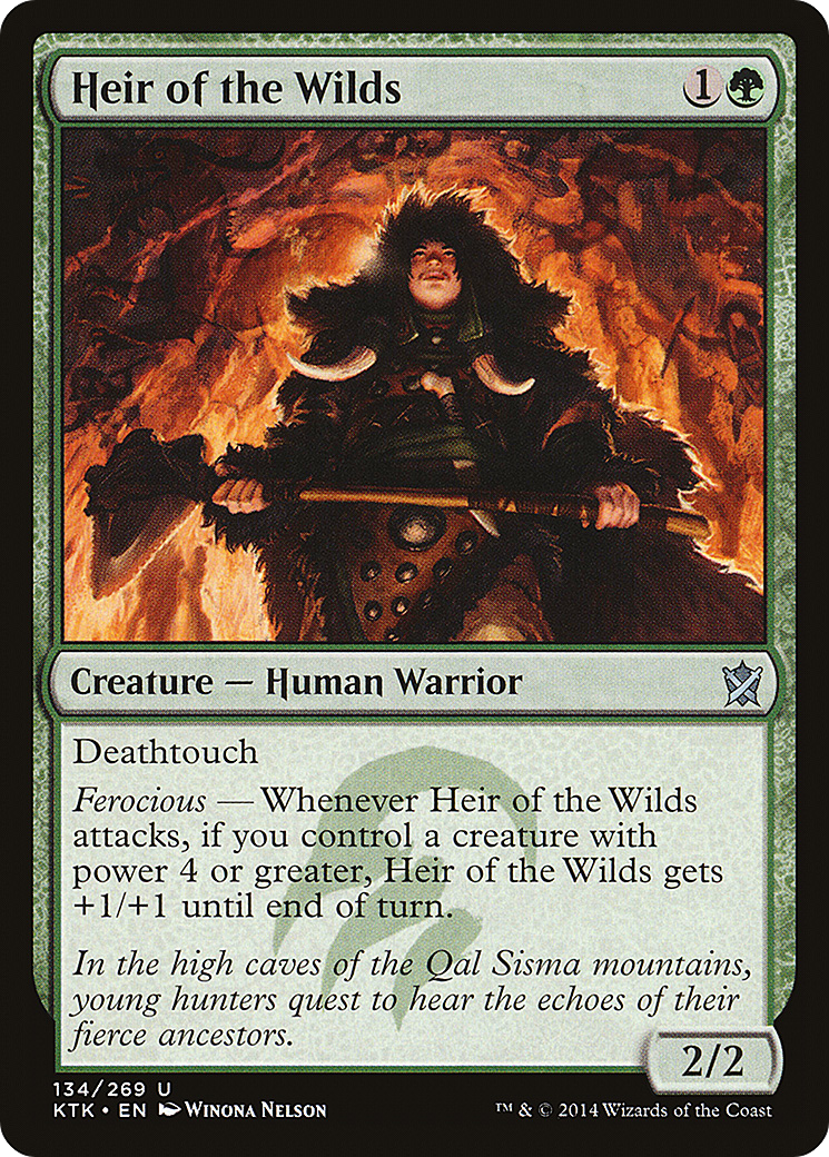 Heir of the Wilds [Khans of Tarkir]-1