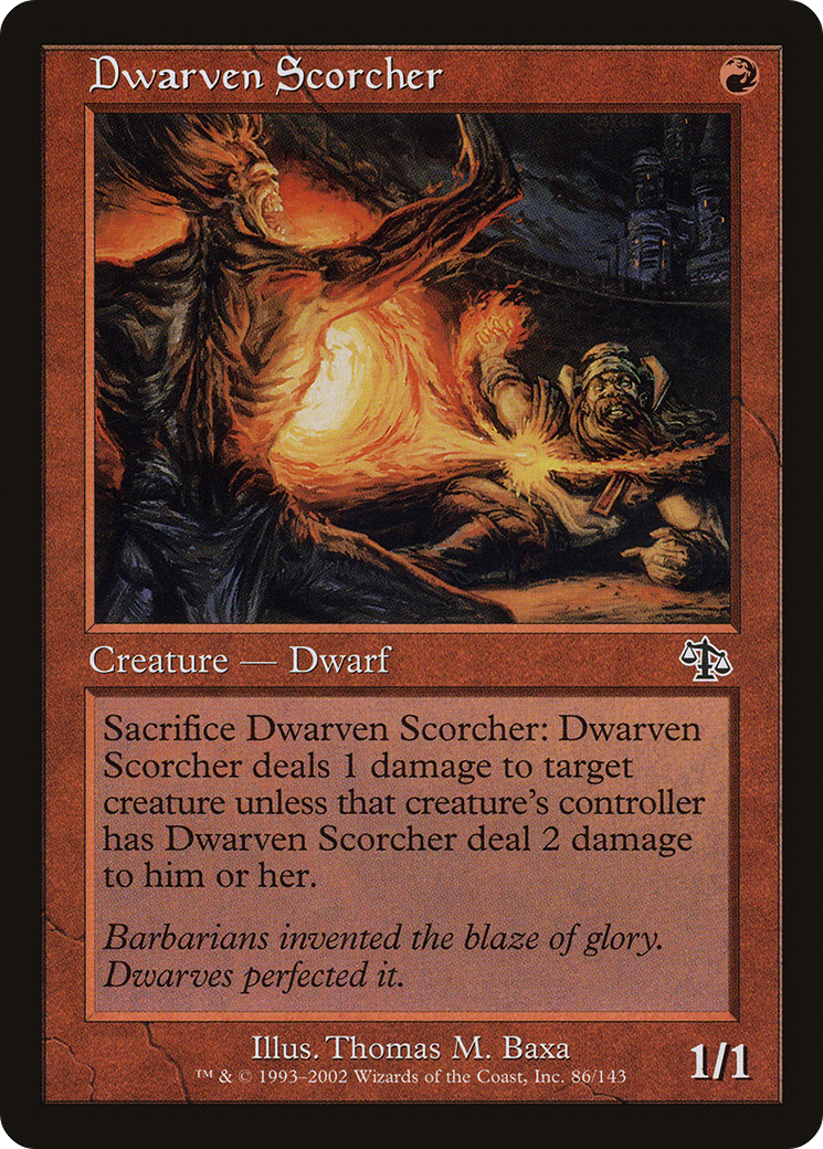 Dwarven Scorcher [Judgment]-1