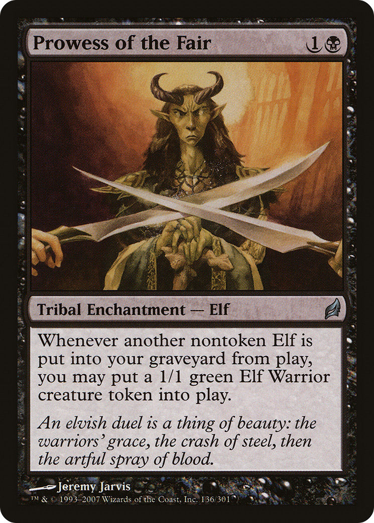 Prowess of the Fair [Lorwyn]-1