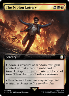 The Nipton Lottery (Extended Art) (Surge Foil) [Fallout]-1