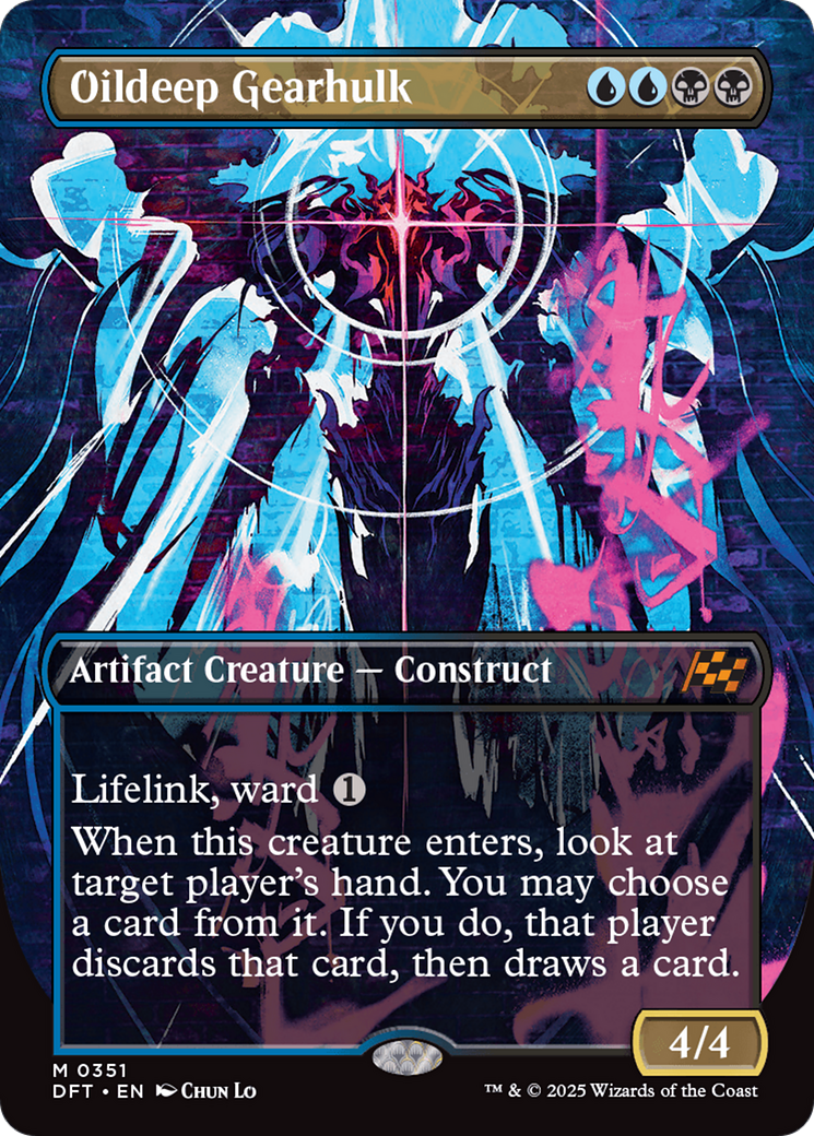 Oildeep Gearhulk (Borderless) [Aetherdrift]-1