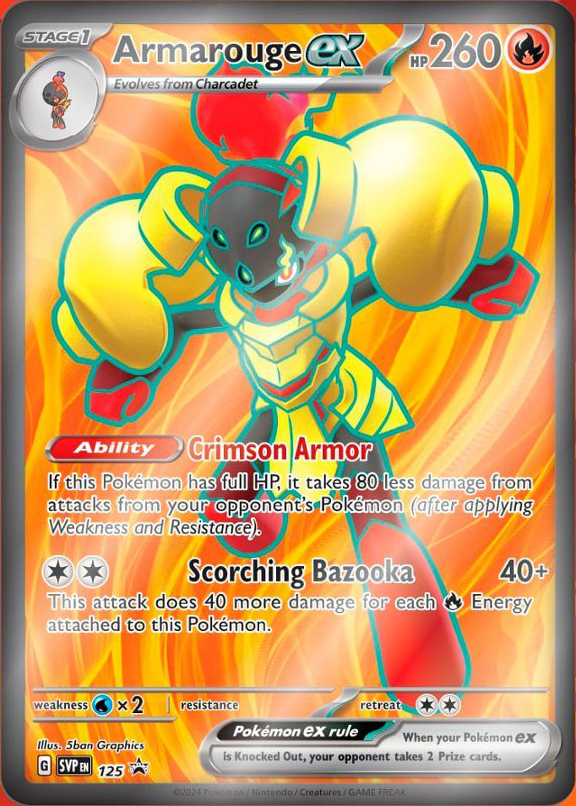 Armarouge ex (125) [Scarlet & Violet: Black Star Promos]-1