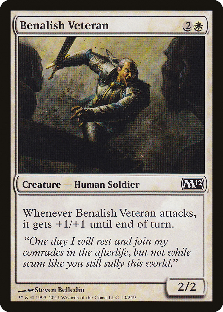 Benalish Veteran [Magic 2012]-1