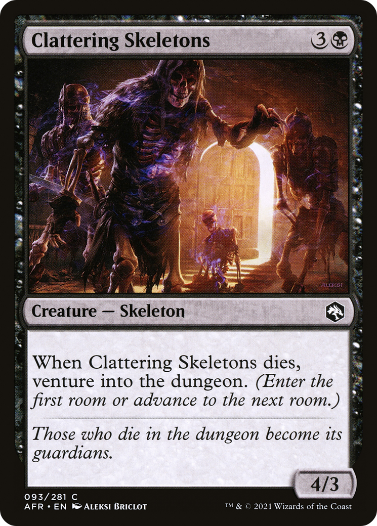 Clattering Skeletons [Dungeons & Dragons: Adventures in the Forgotten Realms]-1