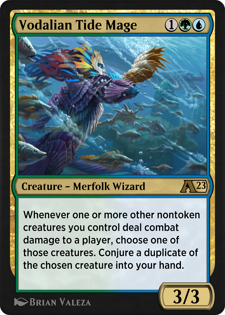Vodalian Tide Mage (YDMU-029) - Alchemy: Dominaria-1
