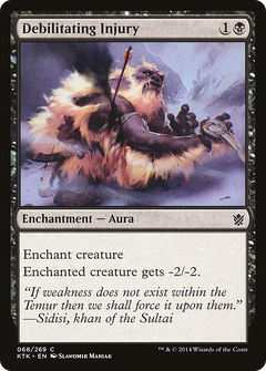 Debilitating Injury [Khans of Tarkir]-1