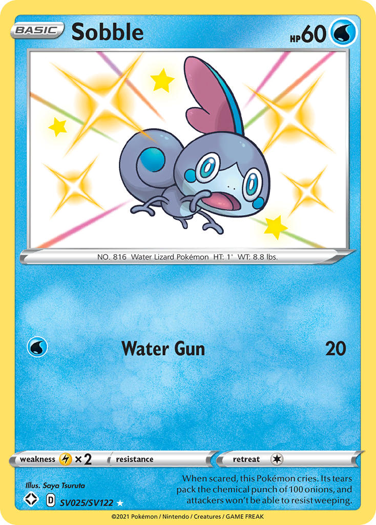Sobble (SV025/SV122) [Sword & Shield: Shining Fates]-1