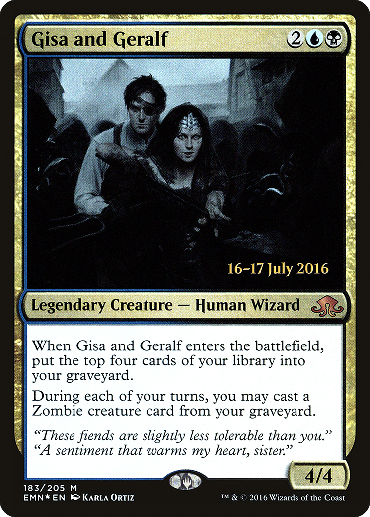Gisa and Geralf [Eldritch Moon Prerelease Promos]-1