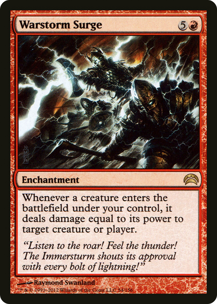Warstorm Surge (PC2-054) - Planechase 2012-1