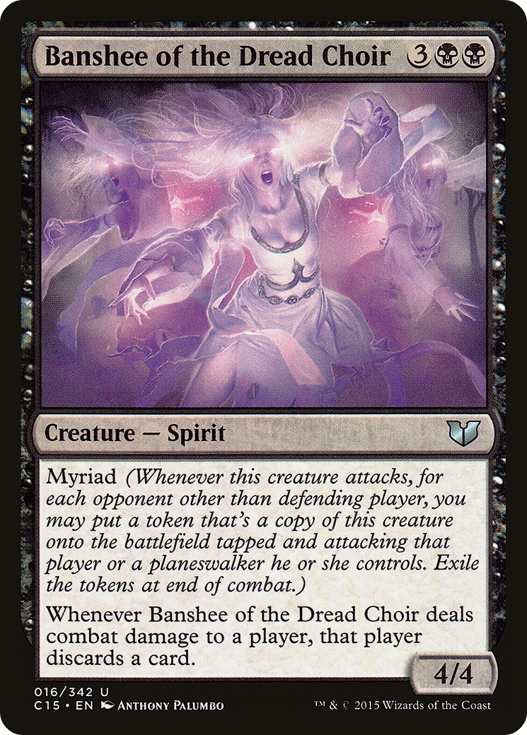 Banshee of the Dread Choir [Commander 2015]-1