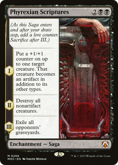 Phyrexian Scriptures [March of the Machine Commander]-1