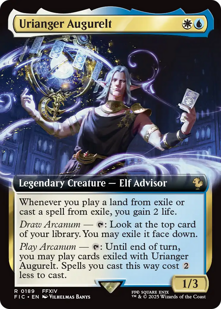 Urianger Augurelt (Extended Art) [FINAL FANTASY Commander]-1