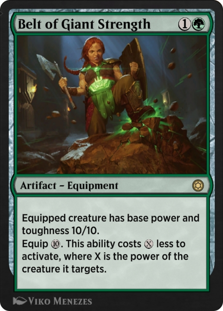 Belt of Giant Strength (HBG-201) - Alchemy Horizons: Baldur's Gate-1