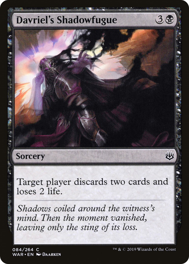 Davriel's Shadowfugue [War of the Spark]-1