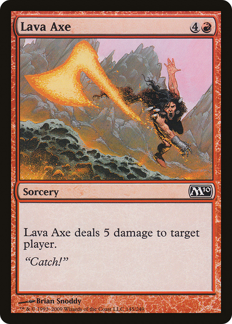 Lava Axe [Magic 2010]-1