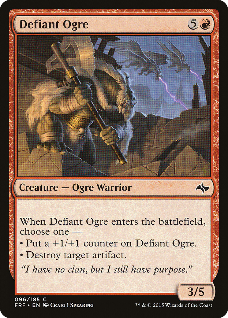 Defiant Ogre [Fate Reforged]-1