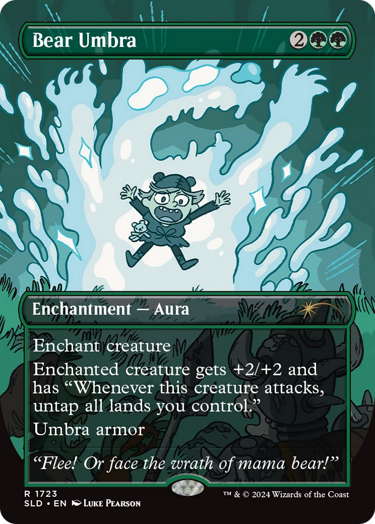 Bear Umbra (SLD-1723) - Secret Lair Drop (Borderless) Foil-1