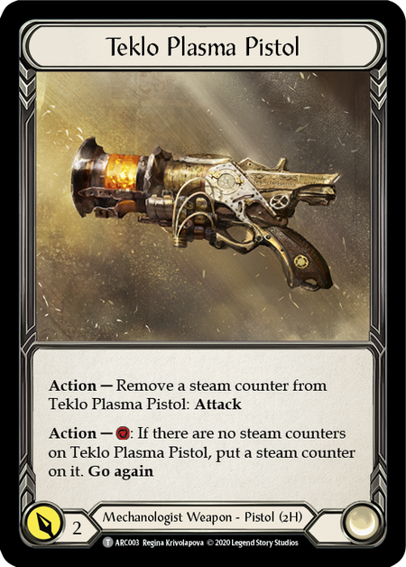 Dash, Inventor Extraordinaire // Teklo Plasma Pistol [U-ARC001 // U-ARC003] (Arcane Rising Unlimited)-2