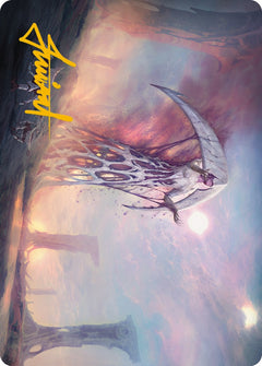 White Sun's Twilight Art Card (Gold-Stamped Signature) [Phyrexia: All Will Be One Art Series]-1