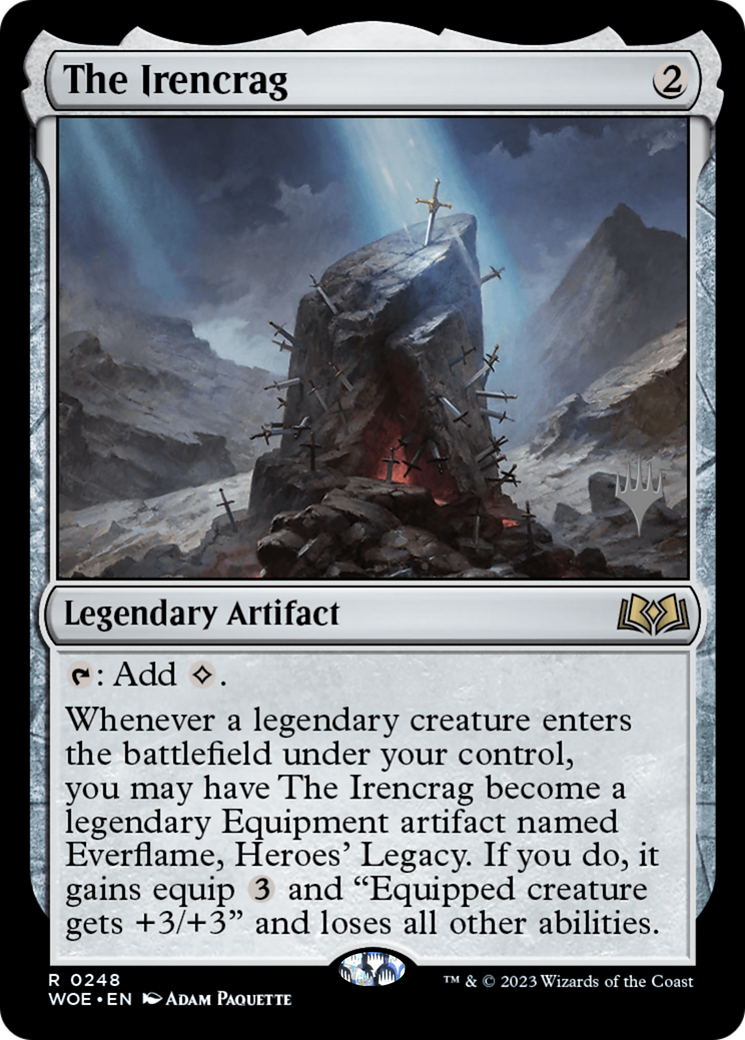 The Irencrag (Promo Pack) [Wilds of Eldraine Promos]-1